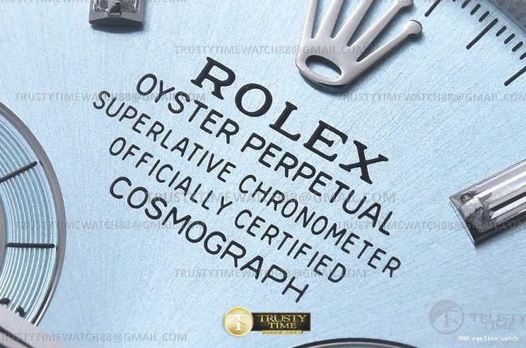 Rolex aaa copy 116500 CER Clean 904L I-Blu A4130 ROLDYT0442 -Daytona Brn Dia SS 1101